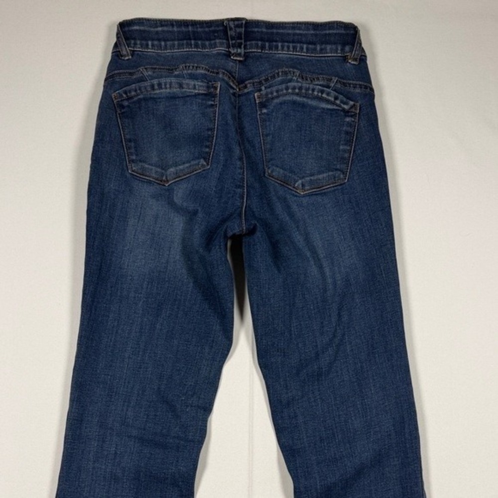 Democracy Ab Technology Bootcut Jeans Medium Wash Distressed Size 2 B2479KECCXX - Picture 5 of 10